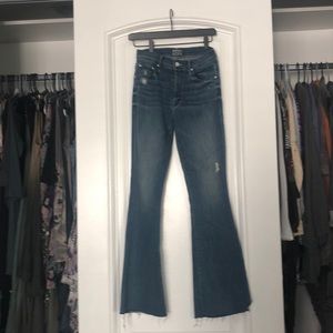 Mother flare denim